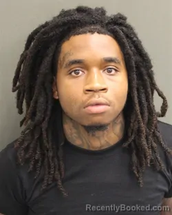 Mugshot of Delvin Jamal Jr Broner booked in Orange County, Florida on October 1, 2026