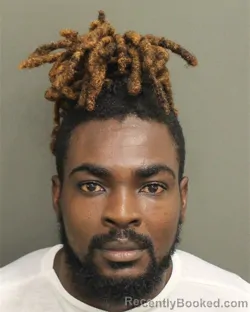 Mugshot of Mervens Francois booked in Orange County, Florida on October 1, 2026
