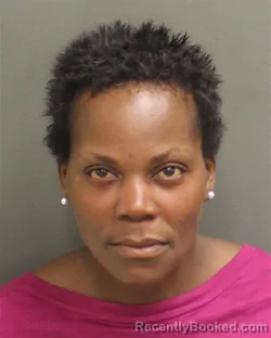 Mugshot of Karma Malesa Grizzle booked in Orange County, Florida on October 1, 2026