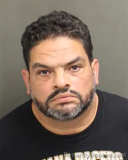 Mugshot of Miguel Angel Jr Figueroa booked in Orange County, Florida on October 1, 2026