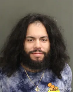 Mugshot of Cayvian Joel Torres booked in Orange County, Florida on October 1, 2026