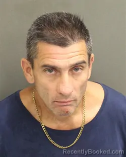 Mugshot of Gregory Palermo booked in Orange County, Florida on October 2, 2026