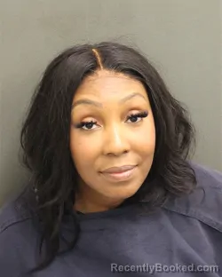 Mugshot of Eartha Miranda Jackson booked in Orange County, Florida on October 2, 2026