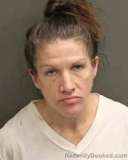 Mugshot of Amanda J Stevens booked in Orange County, Florida on October 2, 2026