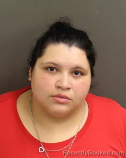 Mugshot of Kiaraliz Aquinomartinez booked in Orange County, Florida on October 2, 2026