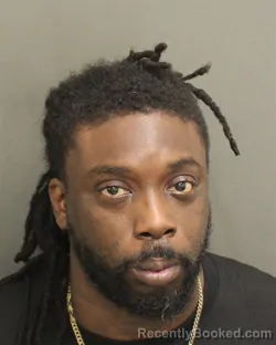 Mugshot of Devonta Rashad Woodson booked in Orange County, Florida on October 2, 2026