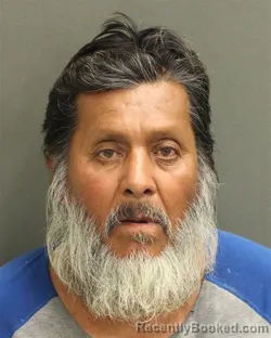 Mugshot of Alfonso Arreondo booked in Orange County, Florida on October 2, 2026
