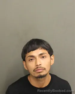 Mugshot of Carlos Parras booked in Orange County, Florida on October 2, 2026