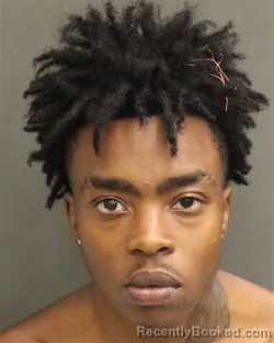 Mugshot of Jaquan Zay Pierre booked in Orange County, Florida on October 3, 2026