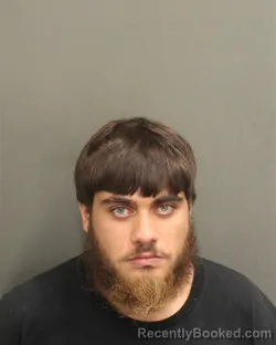 Mugshot of Jaresh Omar Davilaacevedo booked in Orange County, Florida on October 3, 2026