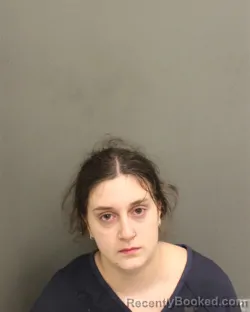 Mugshot of Heidi Grace Mrkus booked in Orange County, Florida on October 3, 2026