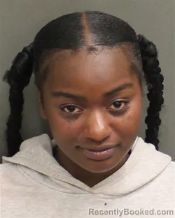 Mugshot of Raenaya Johnson booked in Orange County, Florida on October 3, 2026