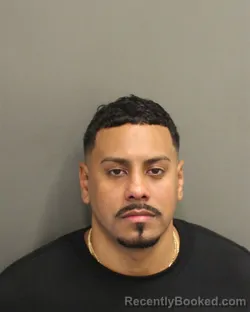 Mugshot of Yisrael Eduardo Vargasqueliz booked in Orange County, Florida on October 3, 2026