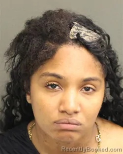 Mugshot of Janicea Monique Smith booked in Orange County, Florida on October 3, 2026