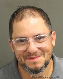Mugshot of Nelson Wilfredo Matamoros booked in Orange County, Florida on October 3, 2026