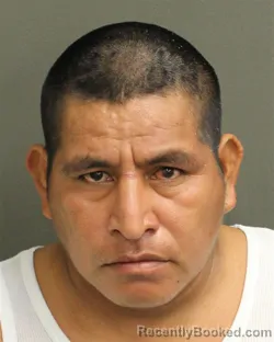 Mugshot of Andres Coctupil booked in Orange County, Florida on October 3, 2026