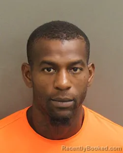 Mugshot of Darius Dimonteoneal Jackson booked in Orange County, Florida on October 3, 2026