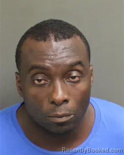 Mugshot of Brandon Markese Vanover booked in Orange County, Florida on October 3, 2026