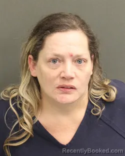Mugshot of Janine Marie Hale booked in Orange County, Florida on October 3, 2026