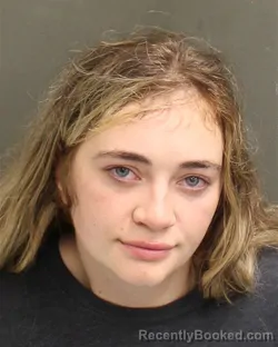 Mugshot of Nicole Ertler Ashlyn booked in Orange County, Florida on October 3, 2026