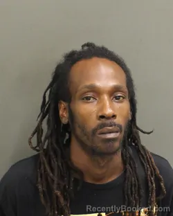 Mugshot of Dominique Anthony Seabrook booked in Orange County, Florida on October 3, 2026