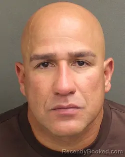 Mugshot of Lemuel Arroyo booked in Orange County, Florida on October 4, 2026