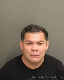 Mugshot of Osmar Lopezcruz booked in Orange County, Florida on October 4, 2026