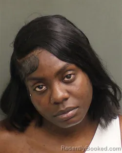 Mugshot of Tyleisha Rosemary Felton booked in Orange County, Florida on October 4, 2026