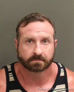 Mugshot of Cody Allen Rogers booked in Orange County, Florida on October 4, 2026