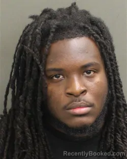 Mugshot of Dequan Deshun Griggs booked in Orange County, Florida on October 4, 2026
