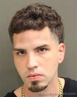 Mugshot of Michael Andrew Buringrudrodriguez booked in Orange County, Florida on October 4, 2026