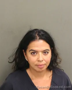Mugshot of Christina Marie Lopez booked in Orange County, Florida on October 4, 2026