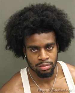 Mugshot of Jayden Shemar Lacey booked in Orange County, Florida on October 4, 2026