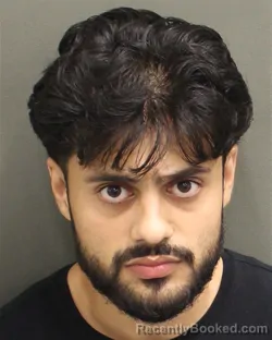 Mugshot of Muhammad Samad Chaudhry booked in Orange County, Florida on October 4, 2026