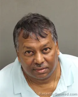 Mugshot of Banashwar Armoogan booked in Orange County, Florida on October 4, 2026