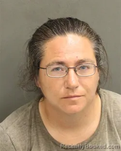 Mugshot of Kari Tremblay booked in Orange County, Florida on October 4, 2026