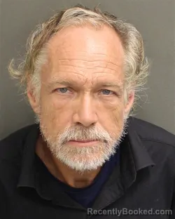 Mugshot of Brian Glenn Rodgers booked in Orange County, Florida on October 4, 2026