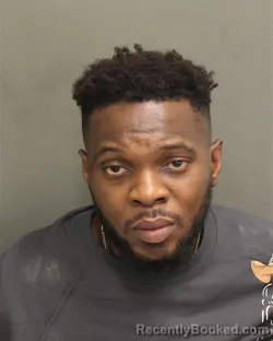 Mugshot of Deareon Cornell Boyd booked in Orange County, Florida on October 4, 2026