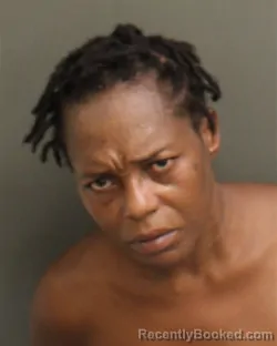 Mugshot of Latosha Channel Stewart booked in Orange County, Florida on October 4, 2026