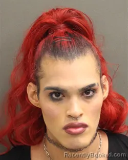 Mugshot of Gabriel Luis Ruiz booked in Orange County, Florida on October 4, 2026