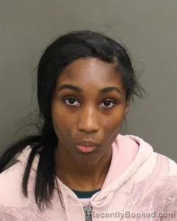 Mugshot of Aaliyah Ann Dunkley booked in Orange County, Florida on October 5, 2026
