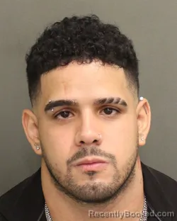 Mugshot of Axel Yamil Moralesramos booked in Orange County, Florida on October 5, 2026