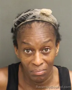 Mugshot of Valecia Sapp booked in Orange County, Florida on October 5, 2026