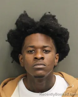 Mugshot of Demetrius King Francion booked in Orange County, Florida on October 5, 2026