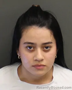 Mugshot of Rosa Angelica Lopezquintero booked in Orange County, Florida on October 5, 2026