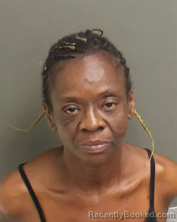 Mugshot of Nicole Yvonne Watkins booked in Orange County, Florida on October 6, 2026
