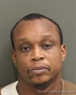Mugshot of Johnny Robinson booked in Orange County, Florida on October 6, 2026