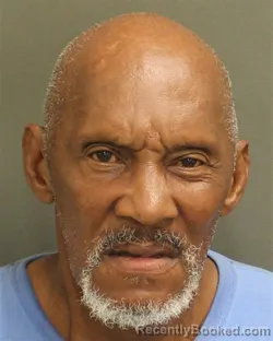 Mugshot of Larry Hill booked in Orange County, Florida on October 6, 2026