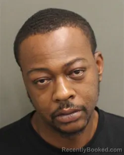 Mugshot of Brandon Rashawn Johnson booked in Orange County, Florida on October 6, 2026