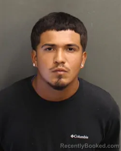 Mugshot of Amram Anthony Guardado booked in Orange County, Florida on October 6, 2026